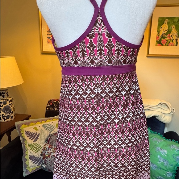 ATHLETA SHOREBREAK purple, pink, and burgundy dress - Picture 2 of 10